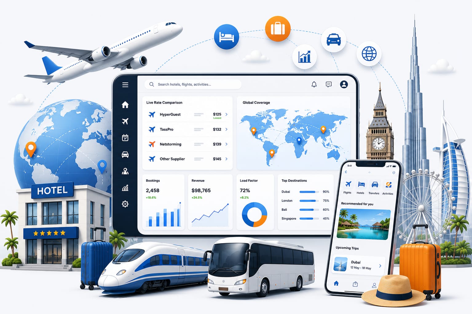 Agent using the Travolyo platform